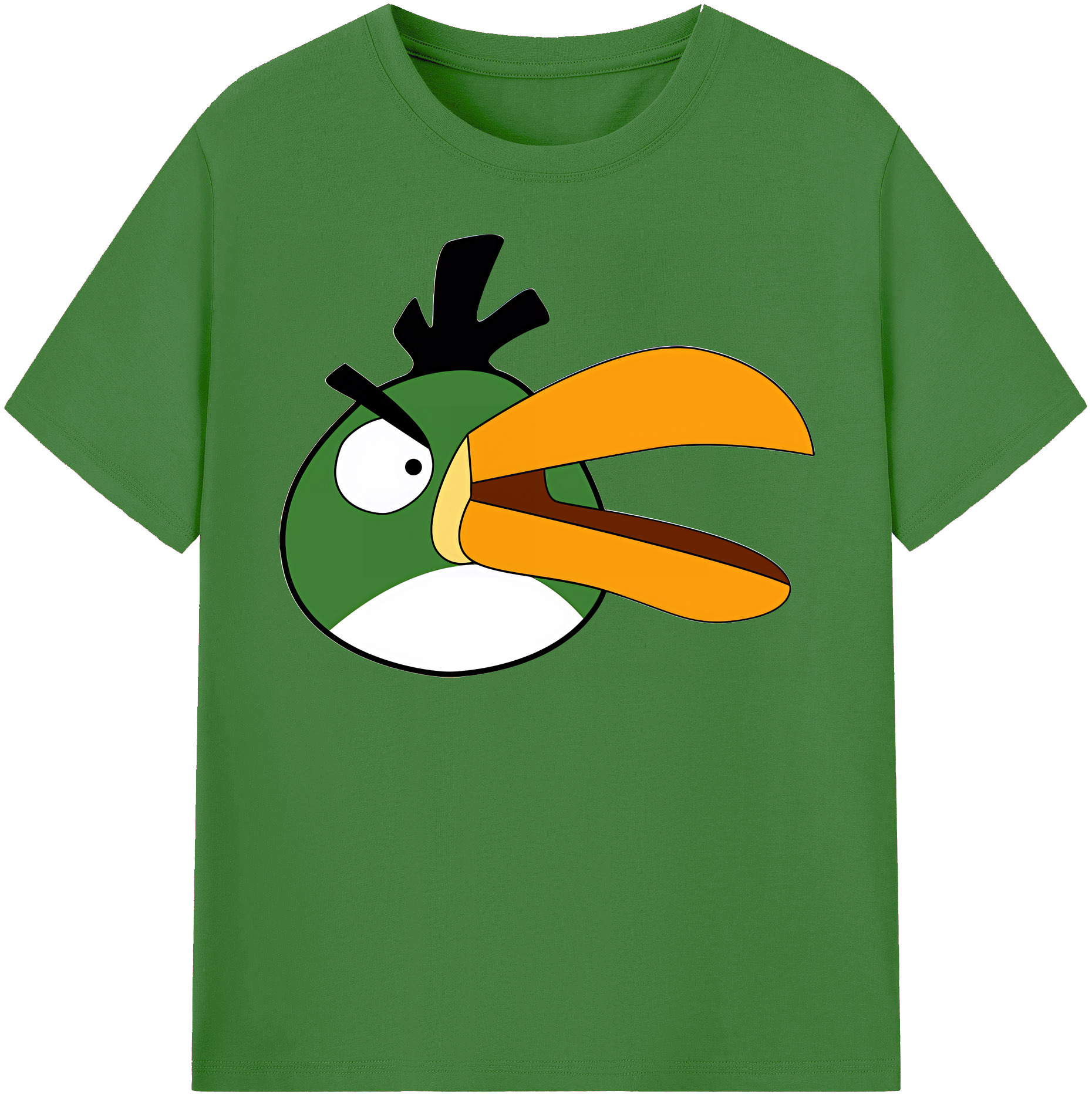（画像用） Angry Birds アングリーバード レディースカジュアルプリントTシャツ（綿100％）